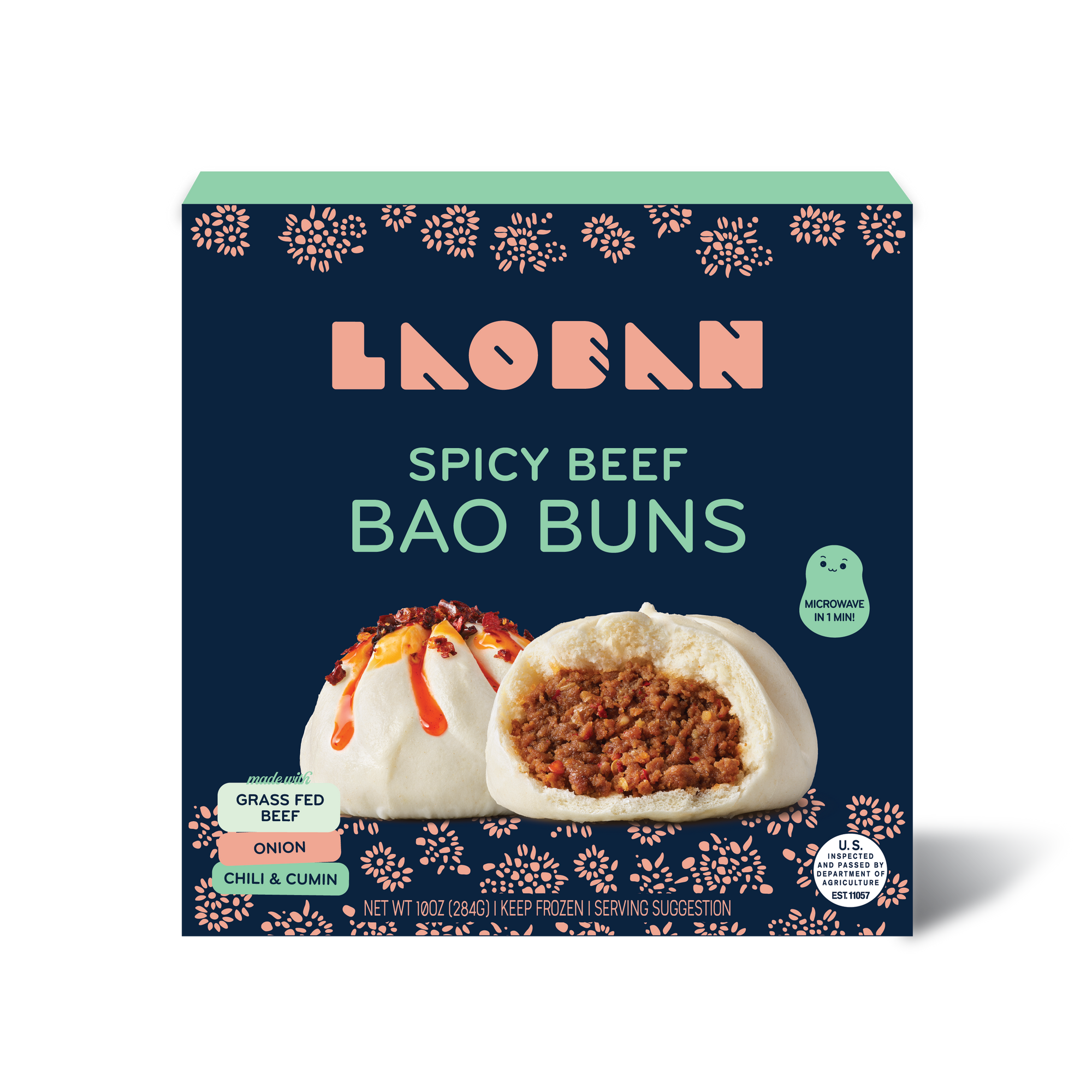Spicy Beef Bao Buns
