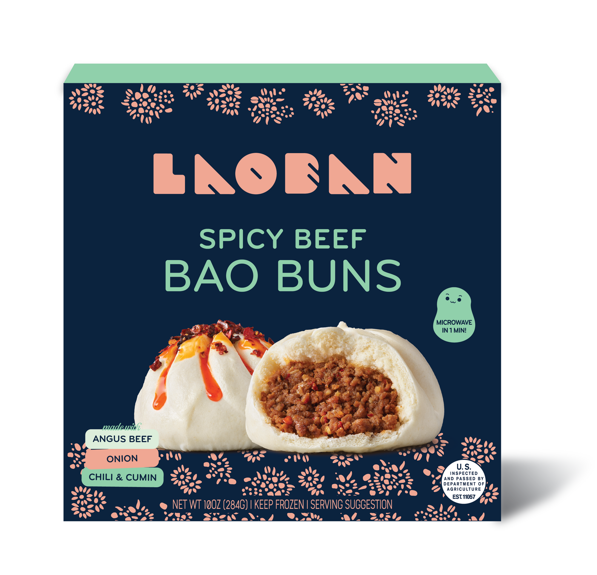 Spicy Beef Bao Buns